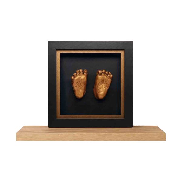Dooky Happy Hands 3D Bewaarlijst - Zwart/Brons