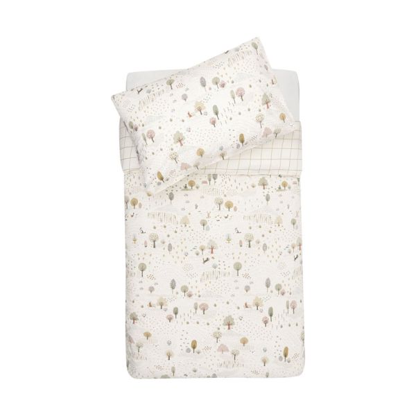 Jollein Dekbedovertrek – 100×140 cm - Tiny Park