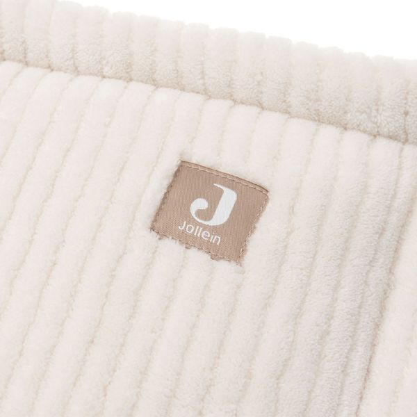 Jollein Boxbumper - Cloudy Rib - 180x30 cm - Oatmeal