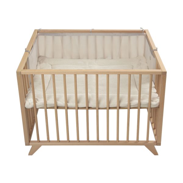 Jollein Parkbumper - Mesh - 220x30 cm - Sand