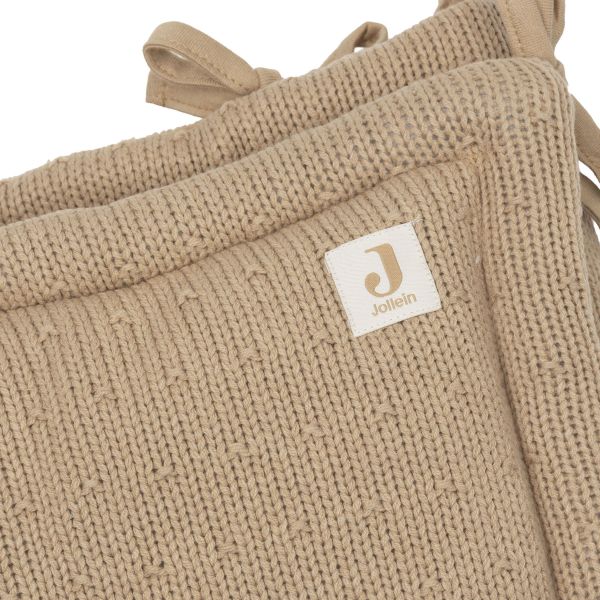 Jollein Sprinkle Knit Parkomranding - 180 x 30 cm - Hazel Jollein Sprinkle Knit Parkomranding - 180 x 30 cm - Hazel