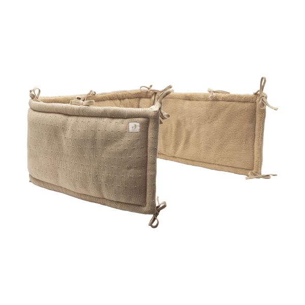 Jollein Sprinkle Knit Parkomranding - 180 x 30 cm - Hazel Jollein Sprinkle Knit Parkomranding - 180 x 30 cm - Hazel