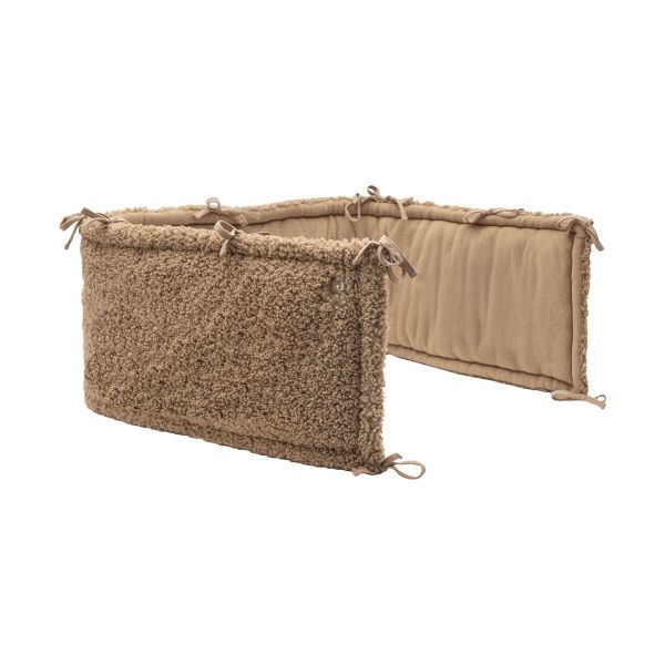 Jollein Curlé Parkomranding - 180 x 30 cm - Dark Hazel