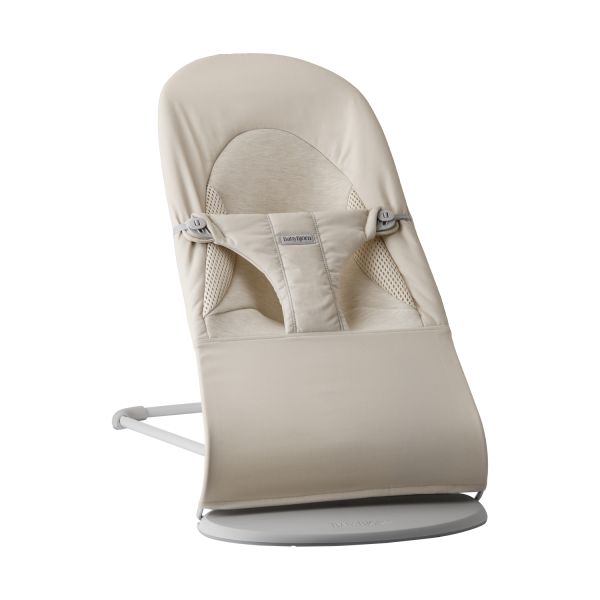 BabyBjörn Balance Wipstoel - Soft Geweven Jersey - Lichtbeige