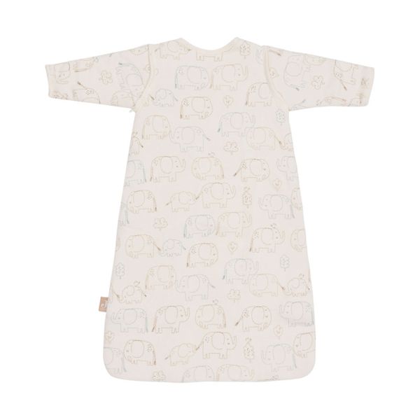 Jollein Baby Slaapzak met Afritsbare Mouw 90 cm - Elephant Tales