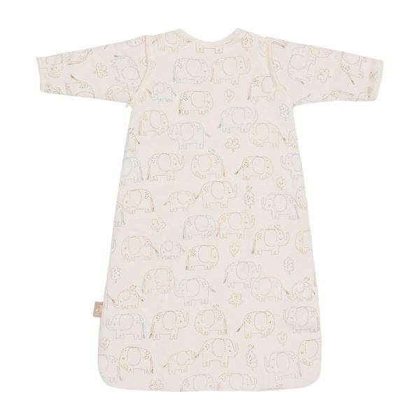 Jollein Baby Slaapzak met Afritsbare Mouw 110 cm - Elephant Tales