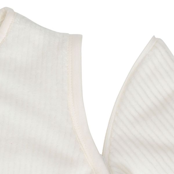 Jollein Winter Slaapzak Met Afritsbare Mouw Rond - 110 cm - Rib - Ivory Jollein Winter Slaapzak Met Afritsbare Mouw Rond - 110 cm - Rib - Ivory