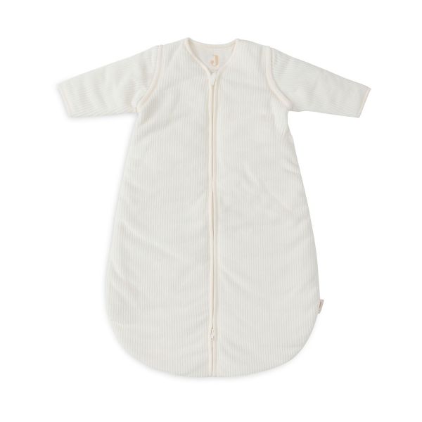 Jollein Winter Slaapzak Met Afritsbare Mouw Rond - 110 cm - Rib - Ivory Jollein Winter Slaapzak Met Afritsbare Mouw Rond - 110 cm - Rib - Ivory