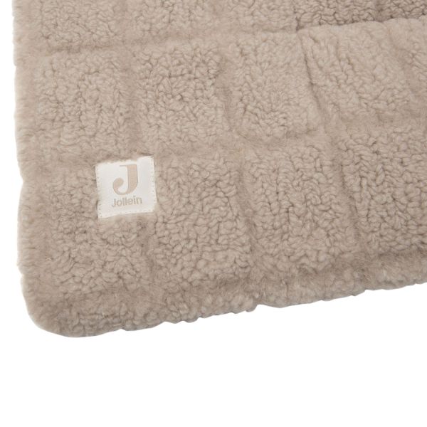 Jollein Teddy Parklegger - 75×95 cm - Warm Sand