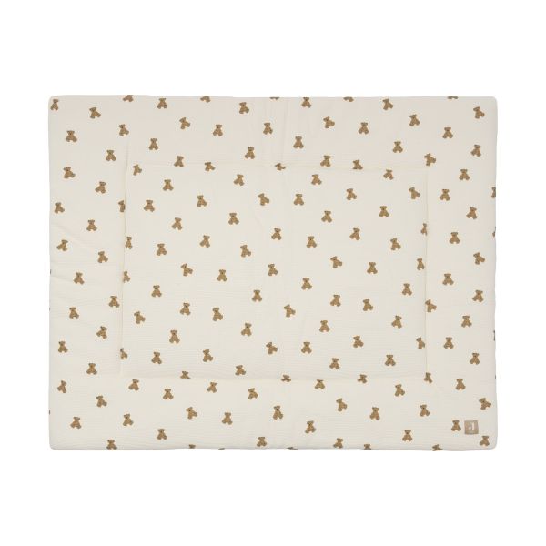 Jollein Little Waffle Parklegger - 75 x 95 cm - Mini Teddy Bear