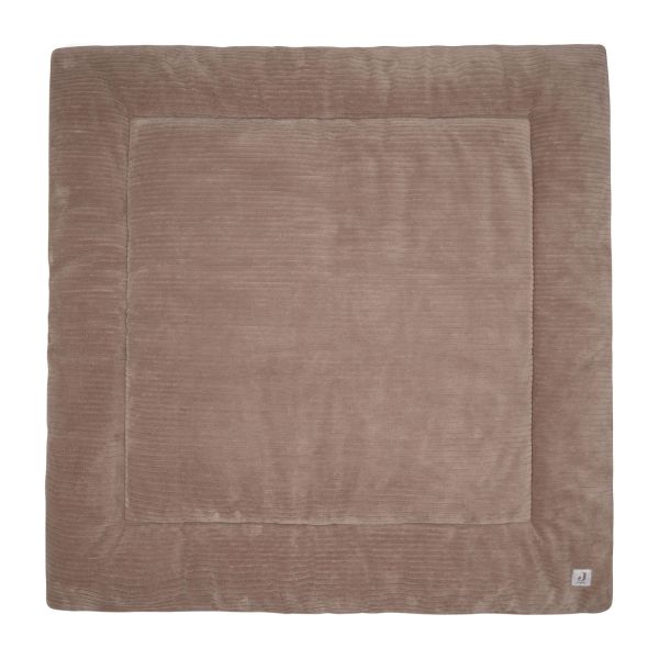 Jollein Cloudy Rib Parklegger - 100 × 100 cm - Milky Coffee