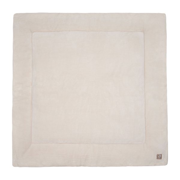 Jollein Cloudy Rib Parklegger - 100×100 cm - Oatmeal 