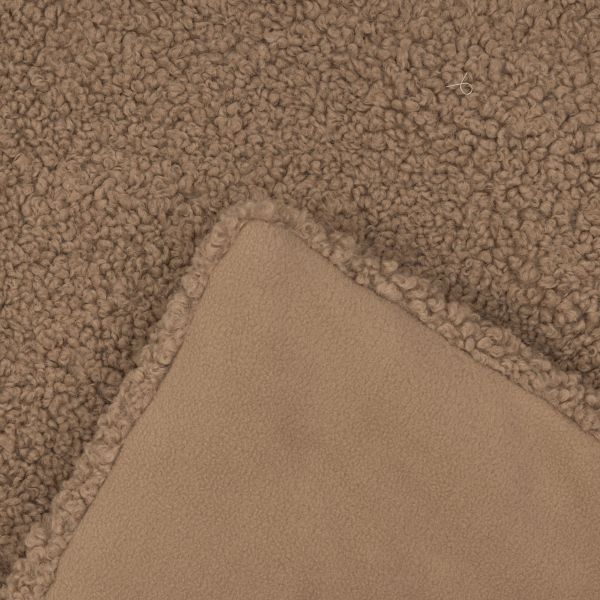 Jollein Curlé Parklegger - 100 x 100 cm - Dark Hazel