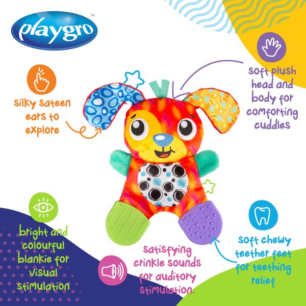 Playgro Knisperdoekje - Penny Puppy Playgro Knisperdoekje - Penny Puppy