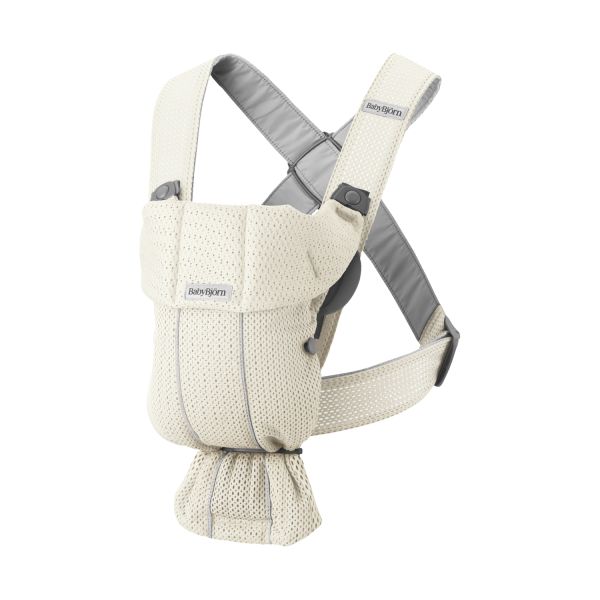BabyBjörn Mini Draagzak - 3D‑Mesh - Crème