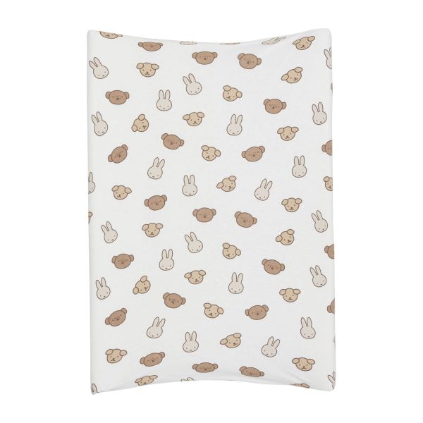 Jollein Aankleedkussenhoes - Jersey - 50x70 cm - Miffy And Friends Jollein Aankleedkussenhoes - Jersey - 50x70 cm - Miffy And Friends