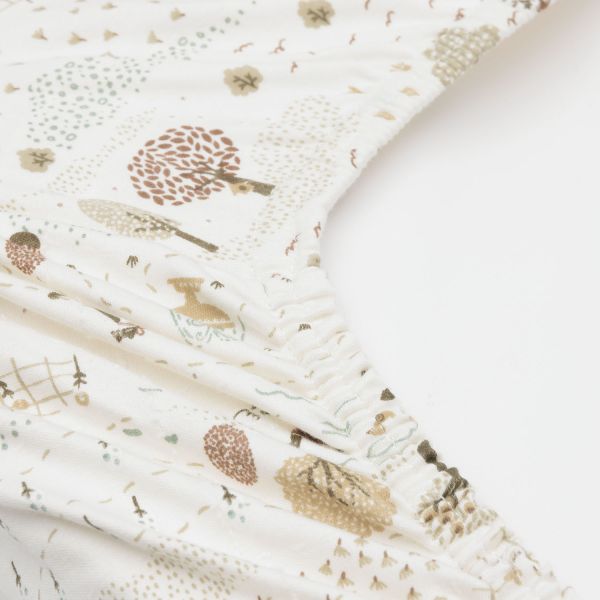 Jollein Aankleedkussenhoes - Jersey - 50 x 70 cm - Tiny Park Jollein Aankleedkussenhoes - Jersey - 50 x 70 cm - Tiny Park