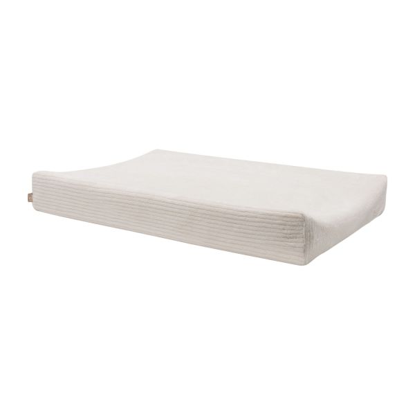 Jollein Aankleedkussenhoes - Oatmeal - 50x70 cm - Cloudy Rib Jollein Aankleedkussenhoes - Oatmeal - 50x70 cm - Cloudy Rib
