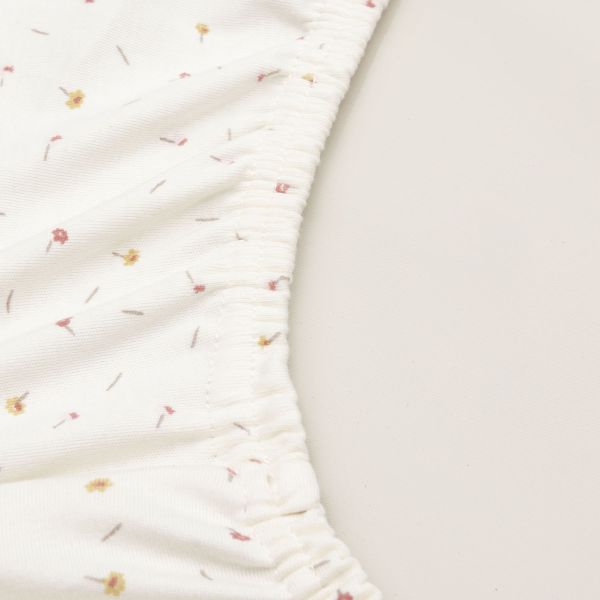 Jollein Aankleedkussenhoes - Jersey - 50 x 70 cm - Pretty Picnic Flower Drops Jollein Aankleedkussenhoes - Jersey - 50 x 70 cm - Pretty Picnic Flower Drops