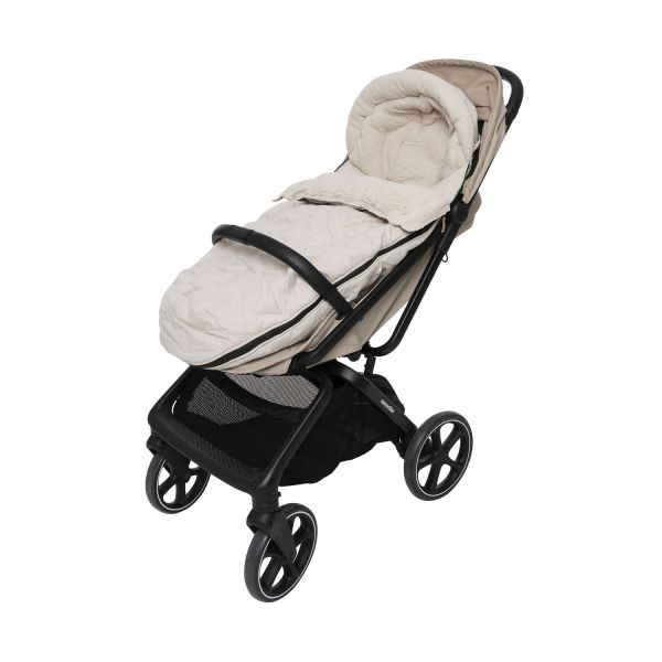 Jollein Voetenzak Buggy/Kinderwagen Embossed – Sand Jollein Voetenzak Buggy/Kinderwagen Embossed – Sand