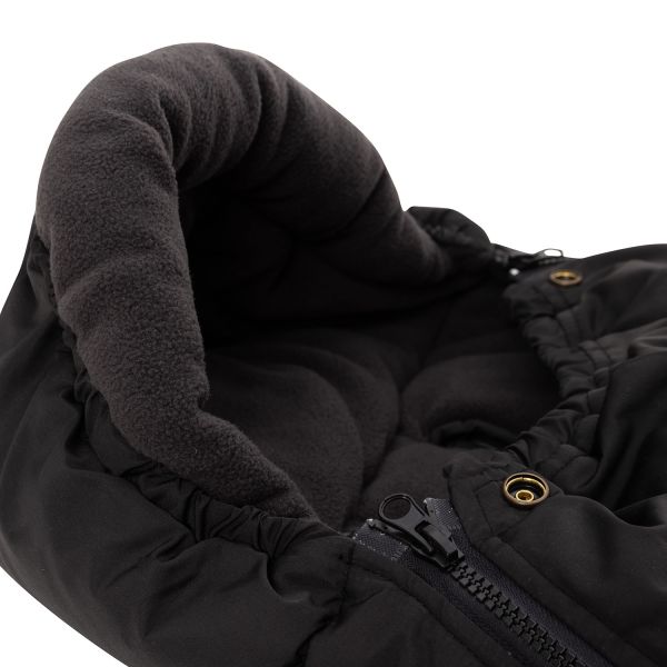 Jollein Voetenzak Groep 0+ 3/5 Punts Puffed Zwart Jollein Voetenzak Groep 0+ 3/5 Punts Puffed Zwart