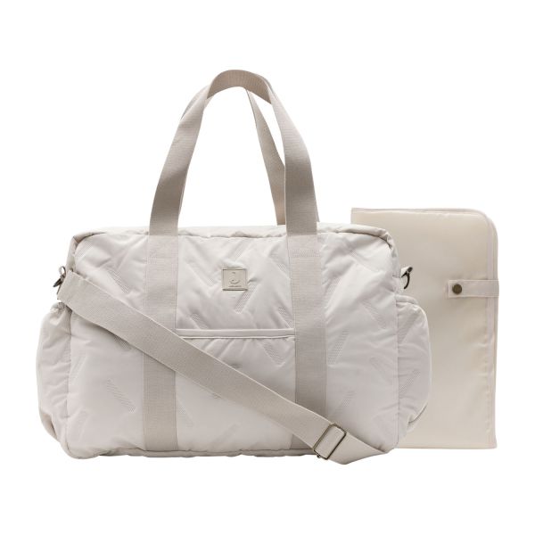 Jollein Lily Embossed Luiertas - Sand Jollein Lily Embossed Luiertas - Sand
