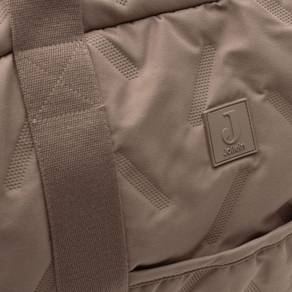 Jollein Luiertas - Embossed Lily - Milky Coffee