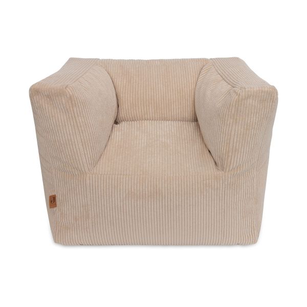 Jollein Kinderfauteuil - Corduroy - Natural Jollein Kinderfauteuil - Corduroy - Natural