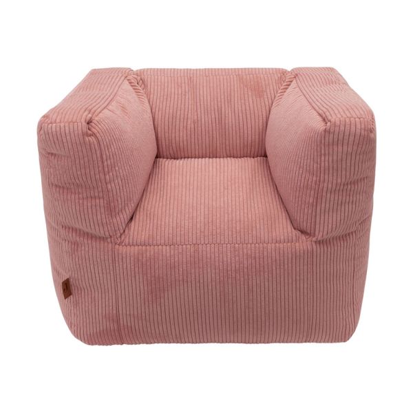 Jollein Kinderfauteuil Corduroy - Wild Rose 