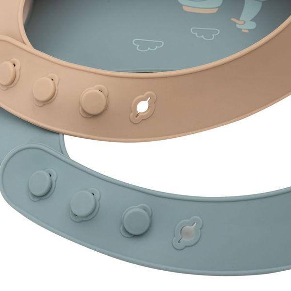 Jollein Slab Siliconen - On The Go - 2 Stuks Jollein Slab Siliconen - On The Go - 2 Stuks