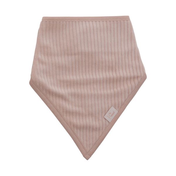 Jollein Slab Bandana - 2 Pack - Velvet Rib - Wild Rose / Ivory Jollein Slab Bandana - 2 Pack - Velvet Rib - Wild Rose / Ivory