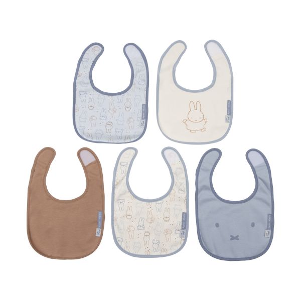 Jollein Slab Jersey Waterproof Nijntje Moments - Cloudy Blue - 5 Stuks - 029-566-68205 Jollein Slab Jersey Waterproof Nijntje Moments - Cloudy Blue - 5 Stuks - 029-566-68205