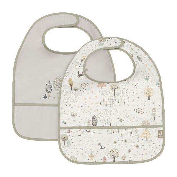 Jollein Slab Waterproof - Tiny Park - 2 Stuks