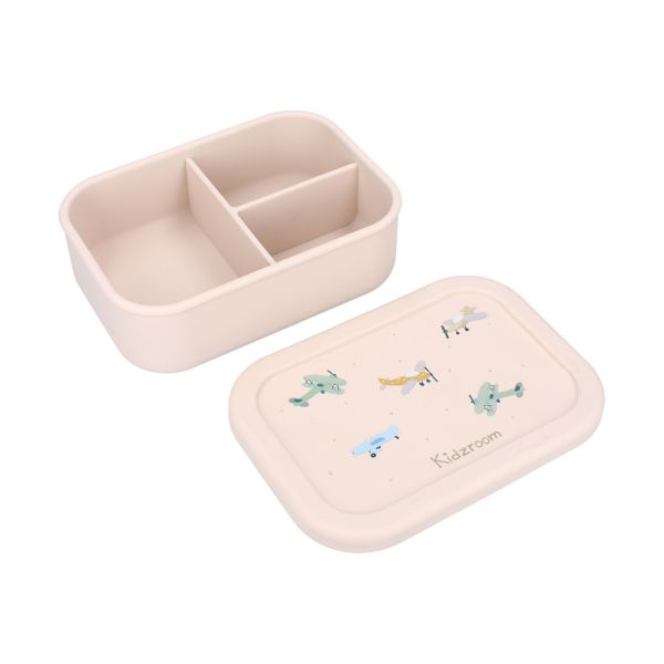 Kidzroom Lunchbox - Small Talk - Beige Kidzroom Lunchbox - Small Talk - Beige