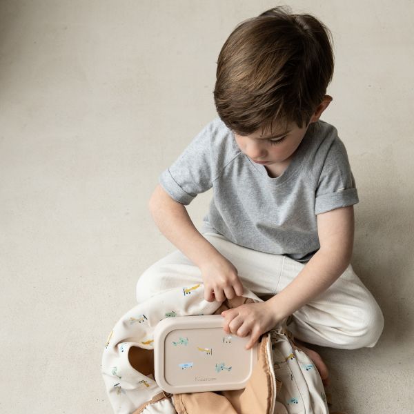 Kidzroom Lunchbox - Small Talk - Beige Kidzroom Lunchbox - Small Talk - Beige