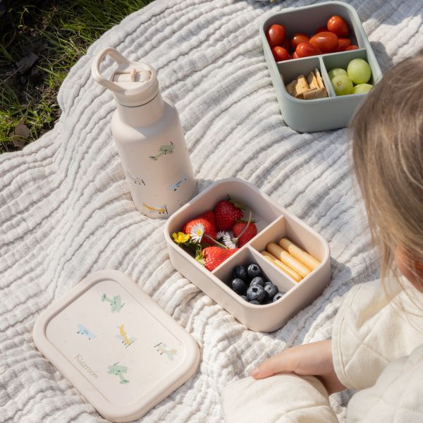 Kidzroom Lunchbox - Small Talk - Beige Kidzroom Lunchbox - Small Talk - Beige