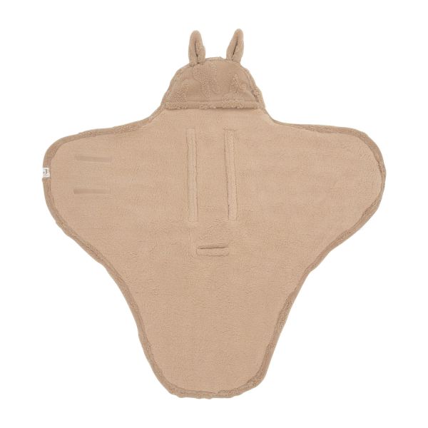 Jollein Wikkeldeken - Biscuit - Miffy Jacquard Teddy
