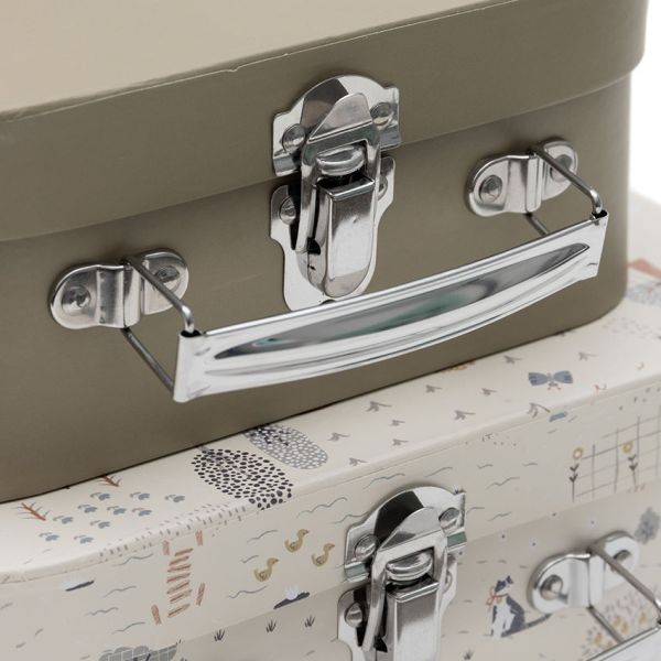 Jollein Speelkoffertje – Tiny Park – 2 Stuks Jollein Speelkoffertje – Tiny Park – 2 Stuks