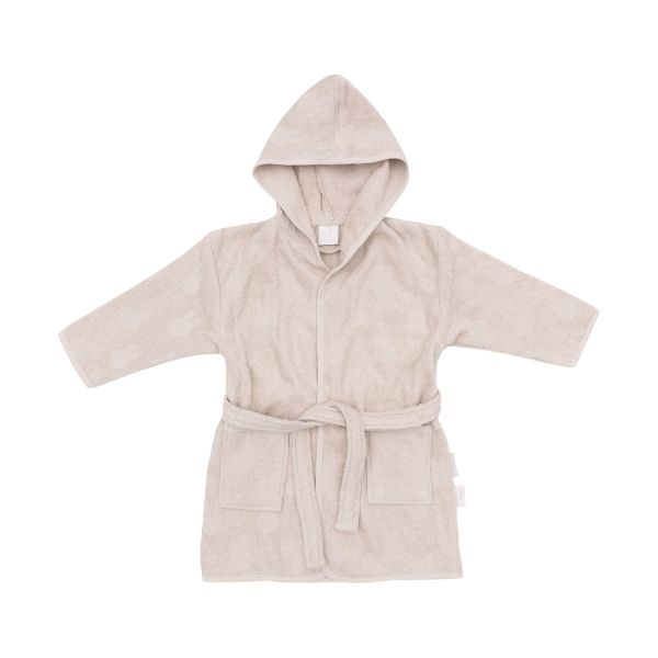 Jollein Miffy Jacquard Badjas - Badstof - 1-2 jaar - Nougat