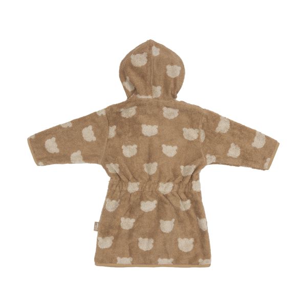 Jollein Badjas Badstof Jacquard Teddy Bear 1-2 jaar