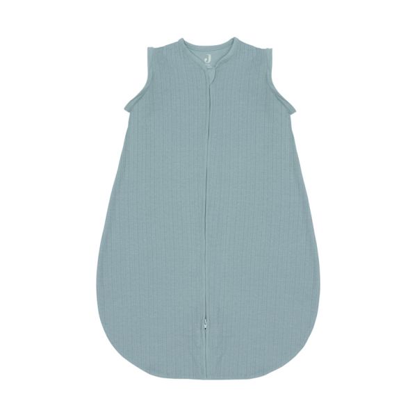 Jollein Slaapzak Zomer Met Afritsbare Mouw - 90 cm - Ajour Seagreen