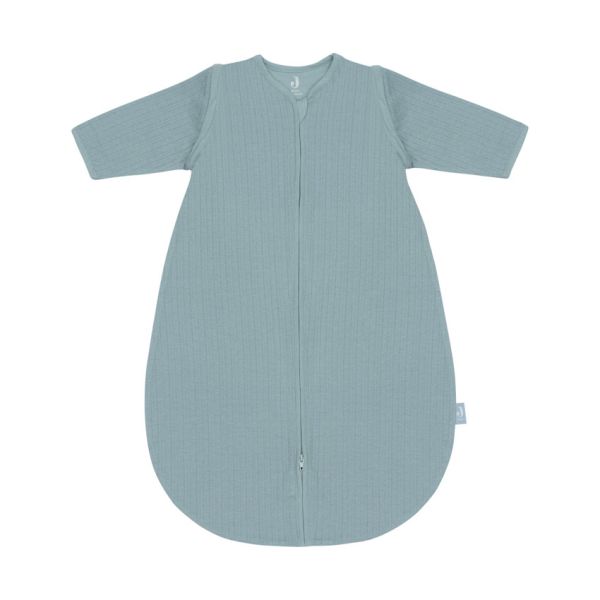 Jollein Slaapzak Zomer Met Afritsbare Mouw - 90 cm - Ajour Seagreen