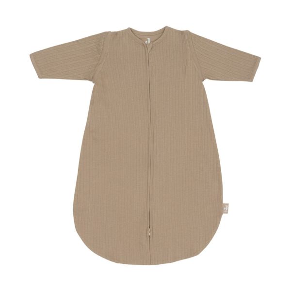 Jollein Slaapzak Zomer Met Afritsbare Mouw - 110 cm - Ajour Biscuit