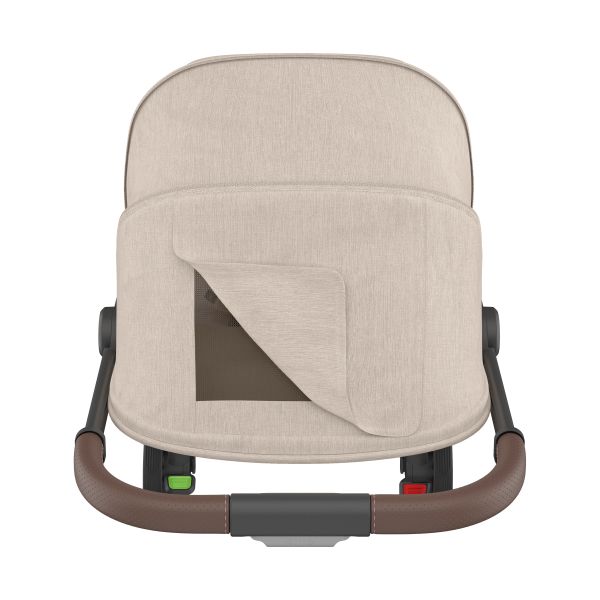 UPPAbaby MINU V3 Buggy - Ada Carbon Frame Met Kastanje Bruin Leer UPPAbaby MINU V3 Buggy - Ada Carbon Frame Met Kastanje Bruin Leer