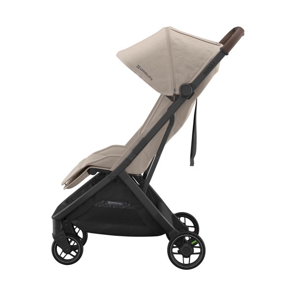 UPPAbaby MINU V3 Buggy - Ada Carbon Frame Met Kastanje Bruin Leer UPPAbaby MINU V3 Buggy - Ada Carbon Frame Met Kastanje Bruin Leer