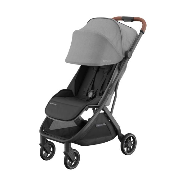 UPPAbaby MINU V3 Buggy - Greyson Carbon Frame Met Bruin Leer