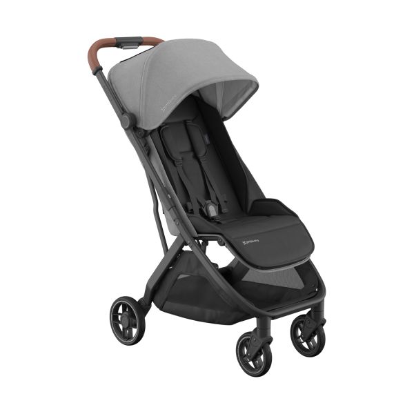 UPPAbaby MINU V3 Buggy - Greyson Carbon Frame Met Bruin Leer