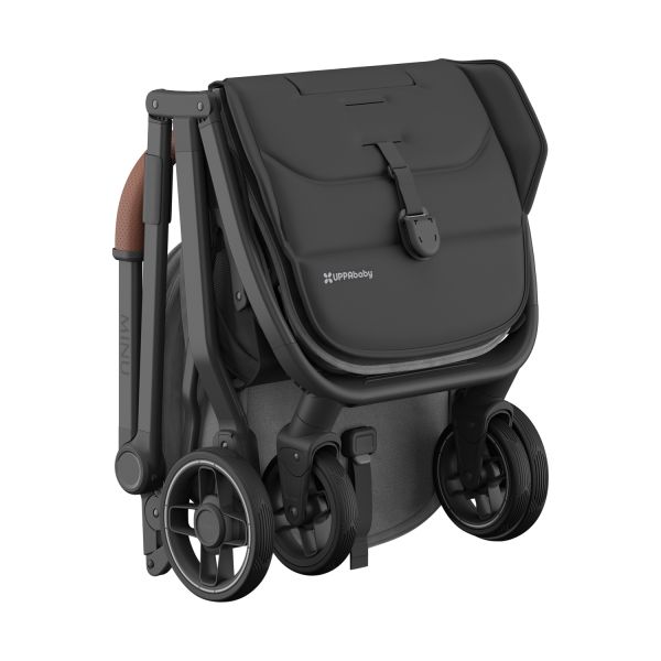 UPPAbaby MINU V3 Buggy - Greyson Carbon Frame Met Bruin Leer