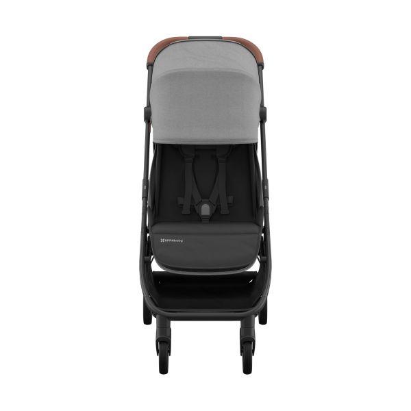 UPPAbaby MINU V3 Buggy - Greyson Carbon Frame Met Bruin Leer