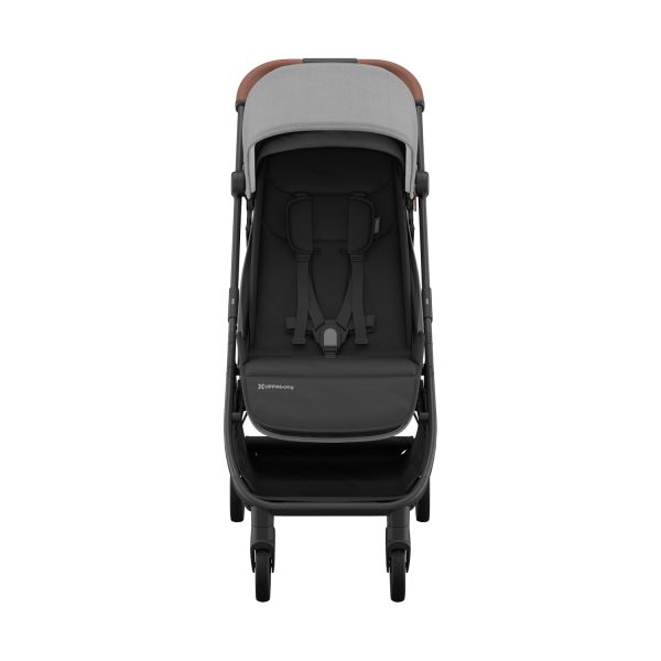 UPPAbaby MINU V3 Buggy - Greyson Carbon Frame Met Bruin Leer